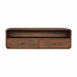 Floating Chestnut Open Console