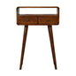 Mini Chestnut Console Table