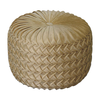 Ochre Hart Pouffe