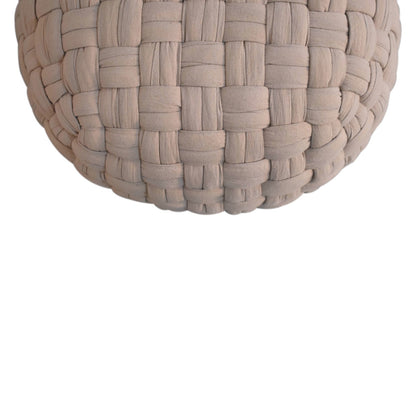 Tube Pouffe Cream