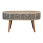 Edessa Bone Inlay Coffee Table