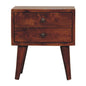 Mini Chestnut Modern Bedside