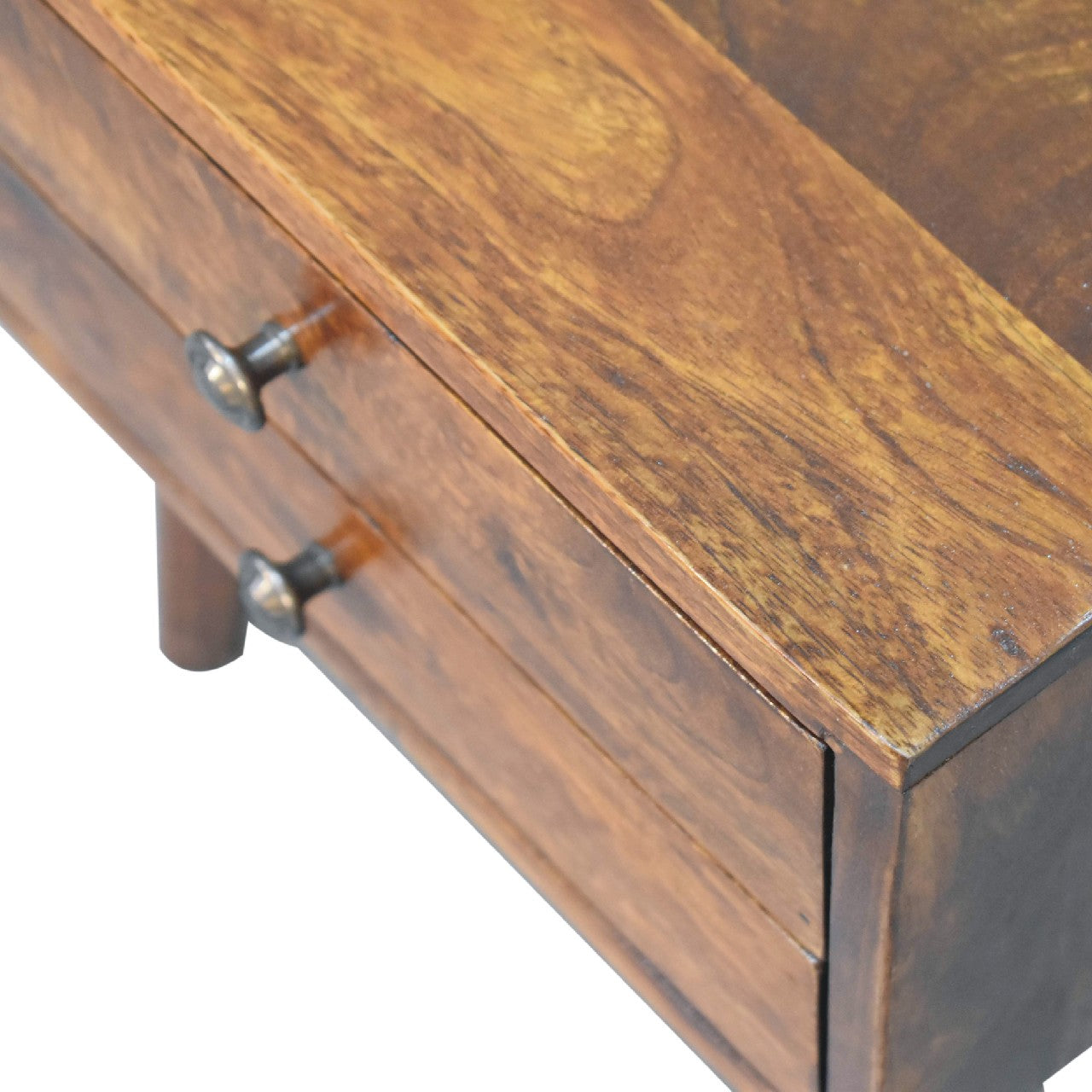 Mini Chestnut Modern Bedside