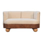 Boucle Cream Buffalo Small Sofa