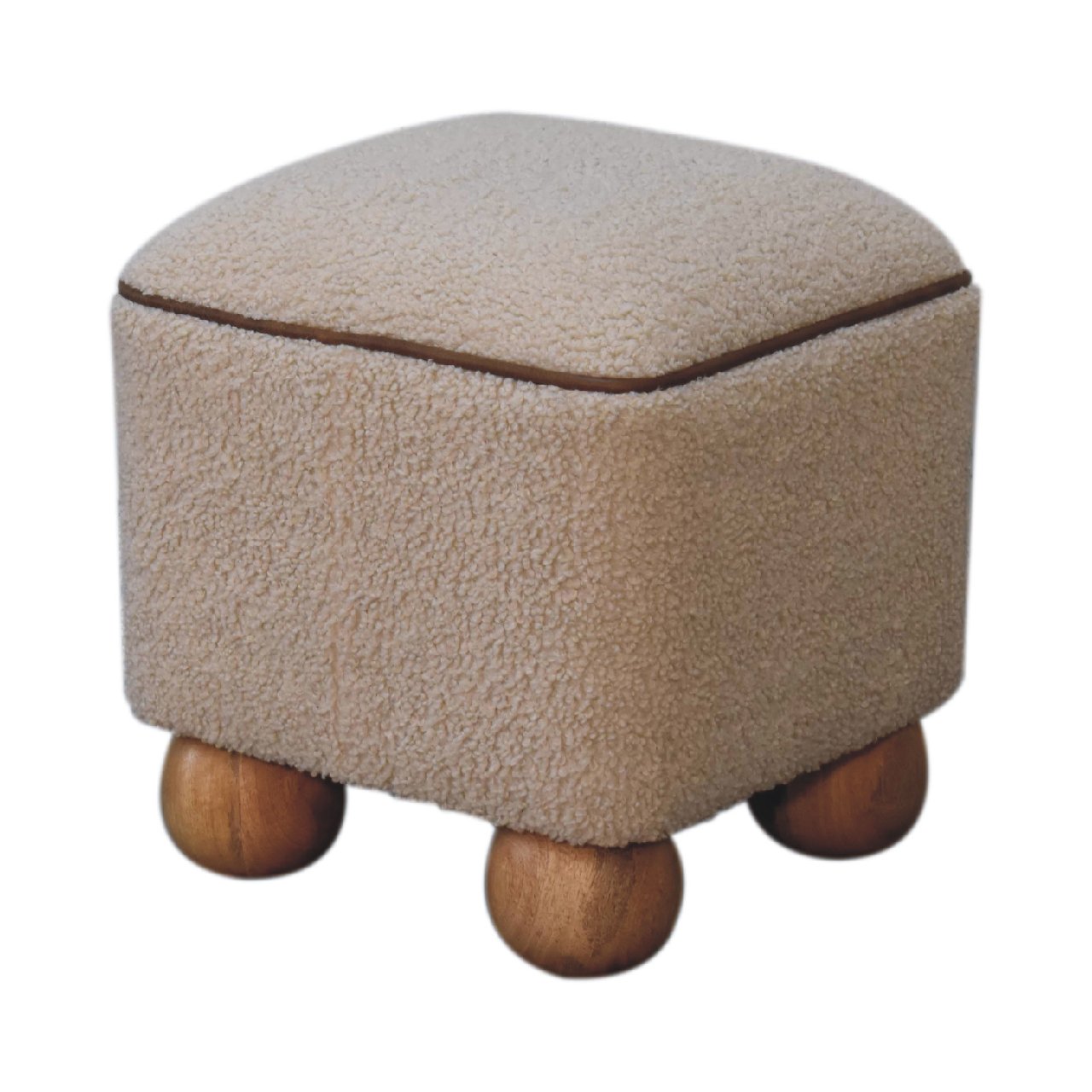 Serenity Footstool with Ball Feet