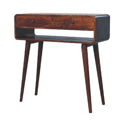 Sonata Chestnut Console Table