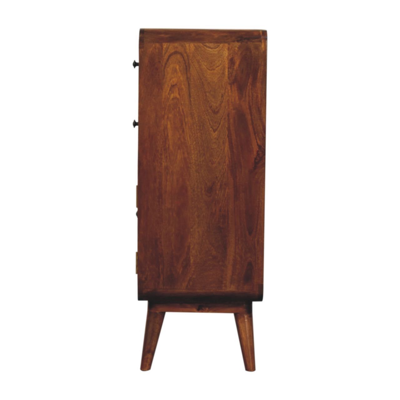 Curved Nordic Charm Cabinet