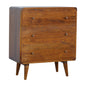 Curved Chestnut Chest